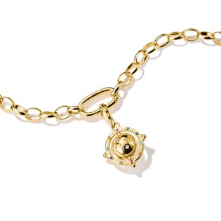 Thomas Sabo
Charm-Anhänger Bunte Weltkugel Vergoldet