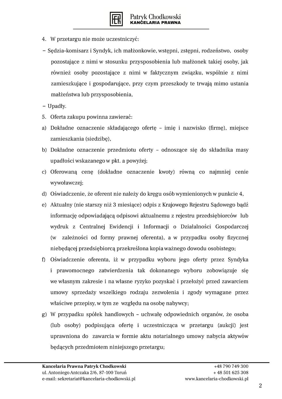 Miniatura: Syndyk sprzeda udział 1/2 w nieruchomości