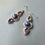 Thumbnail: Boucles d'oreilles améthyste et argent 925‰
