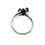 Thumbnail: Bague touareg en ébène et argent 925‰