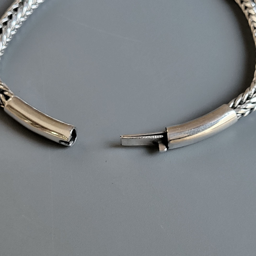 Thumbnail: Bracelet souple en argent 925‰