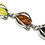 Miniature : Bracelet souple en ambre et argent 925‰