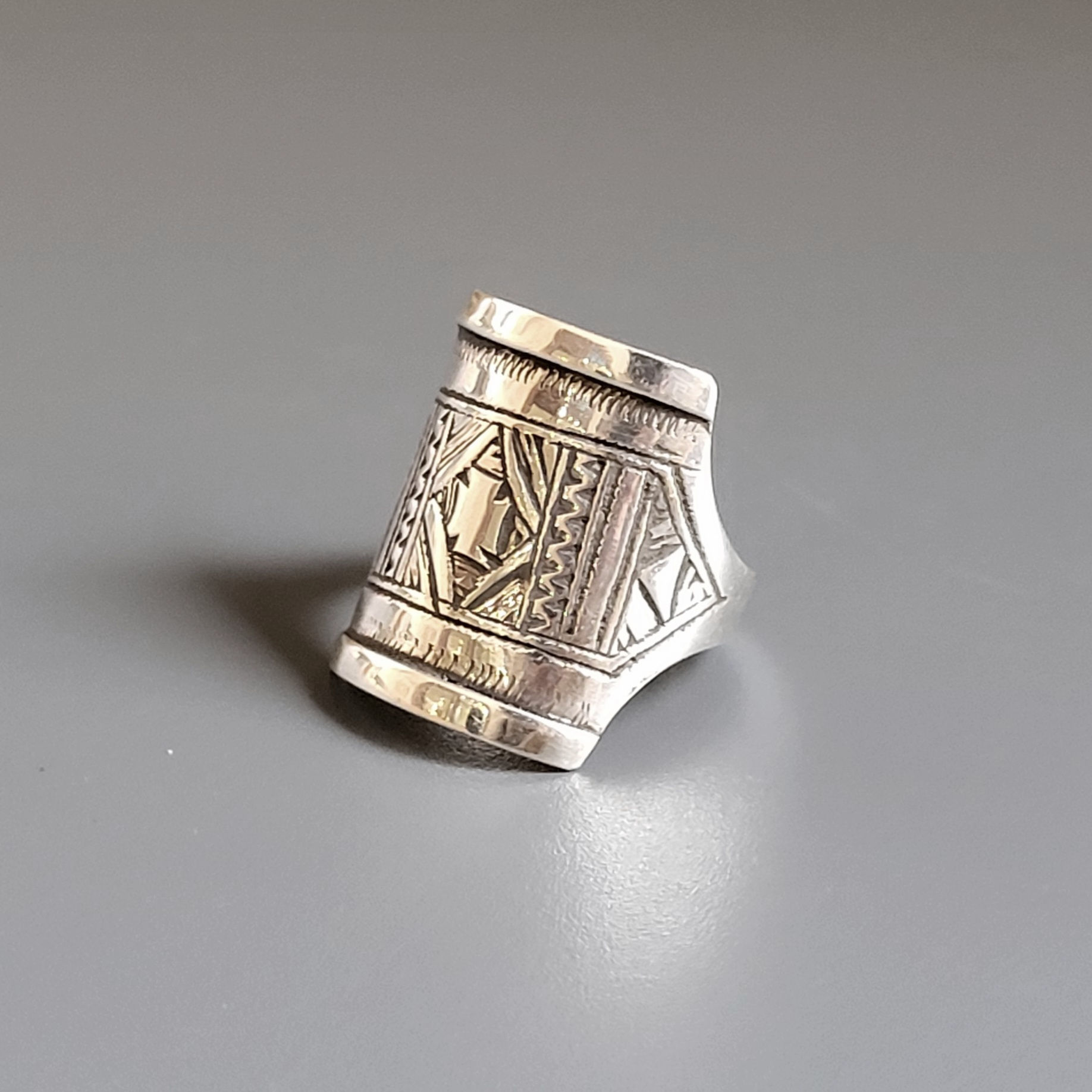Bague touareg en argent 925‰.