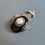 Thumbnail: Pendentif touareg onyx noir, perle et argent 925‰