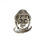 Miniature : Bague tête de Bouddha en argent 925‰