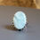 Thumbnail: Bague larimar ovale et argent 925‰