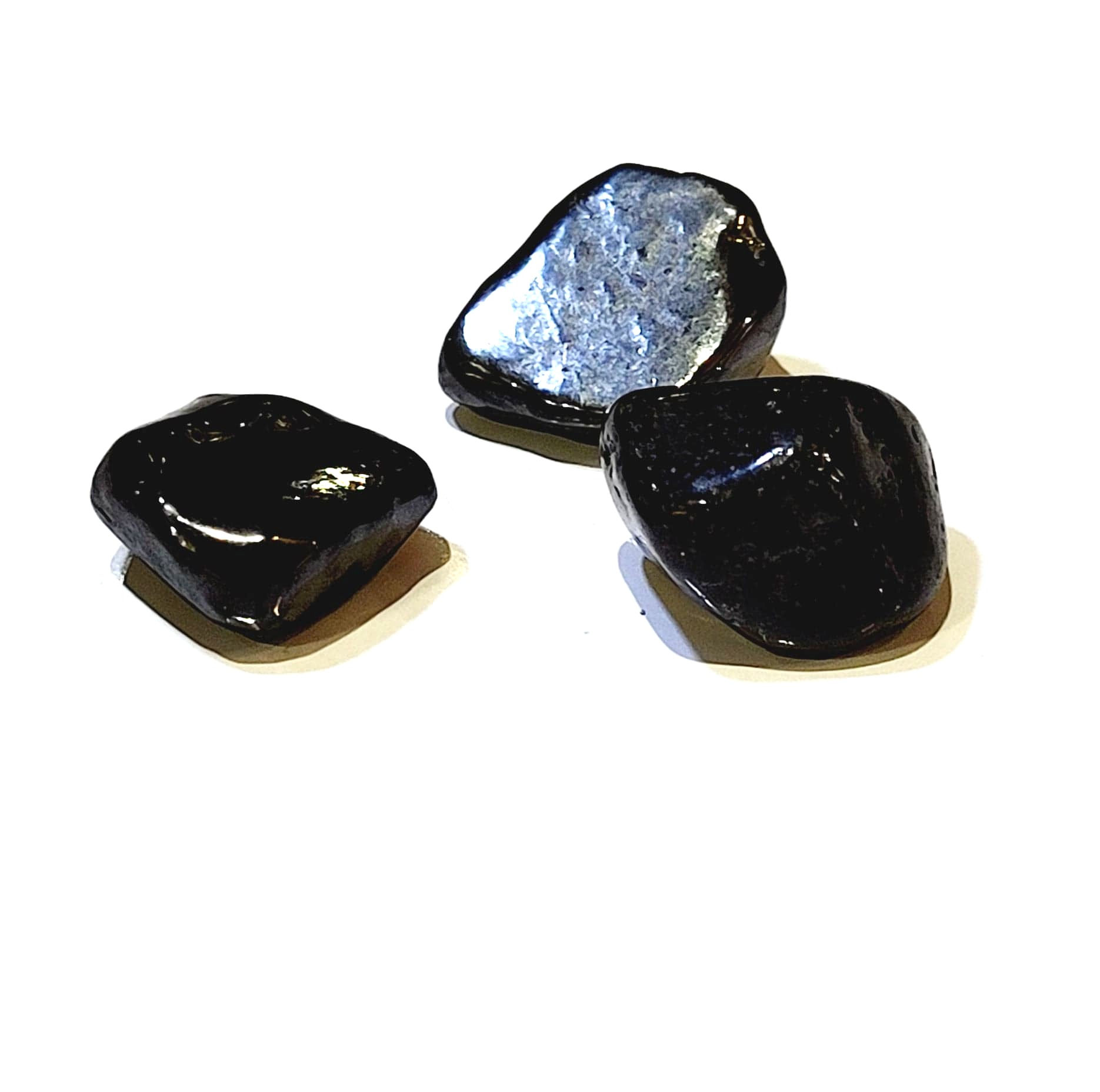 pierre roulée de shungite/semi-précieuse