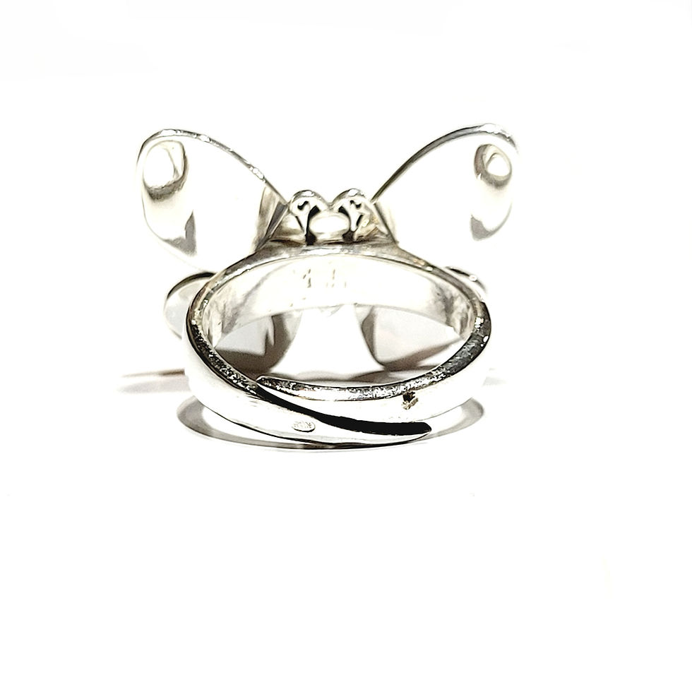 Miniature : Papillon en argent 925‰/vue arrière
