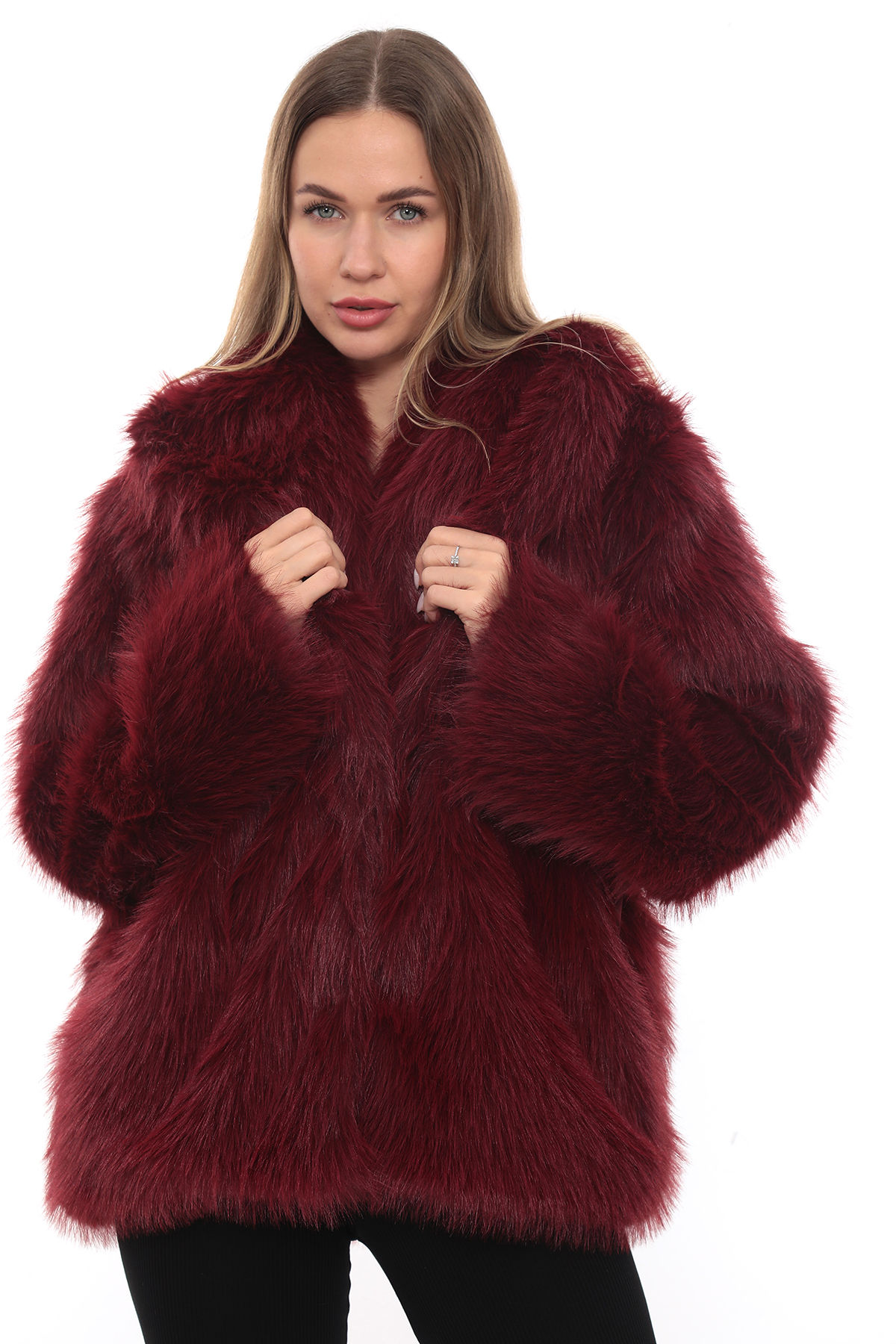 Éclat Moderne Faux Fur Jacket