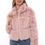 Küçük resim: Rosa Fioretta Faux Fur Jacket