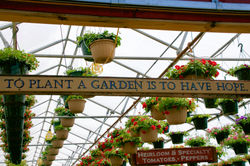 to plant a garden is to have hope