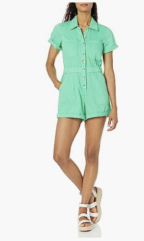 show me your mumu green romper