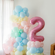 Planning Savy, Bachelorette Party Planning and Party Decor - Savannah Balloon Garland, Tybee Island Balloon Garland, Jacksonville Balloon Garland, St. Augustine Balloon Garland - Baby Shower Decorations