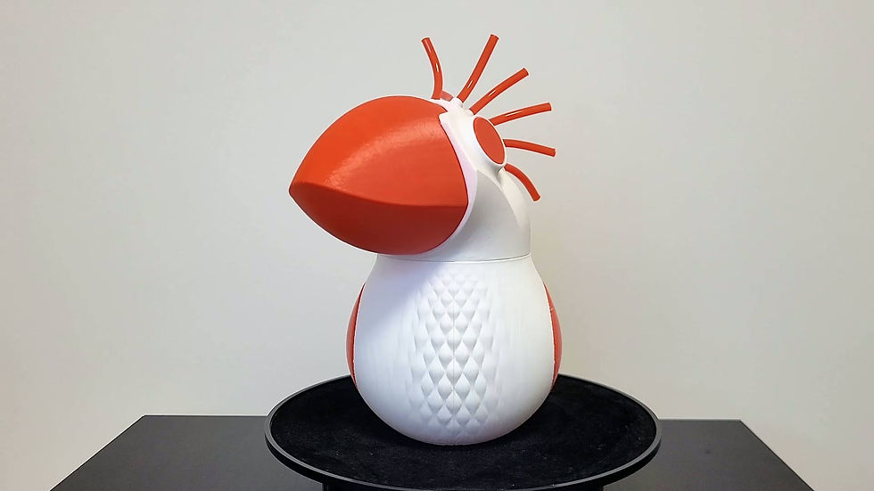 Thumbnail: Strange Bird | Sculptural Design Object | Semi articulated