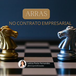 ARRAS NO CONTRATO EMPRESARIAL