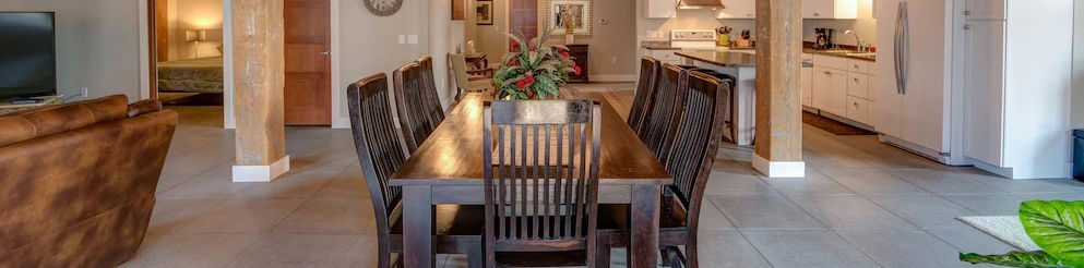 Mass timber used in an residential space