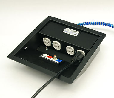 Rendering of a square electrical box - standard