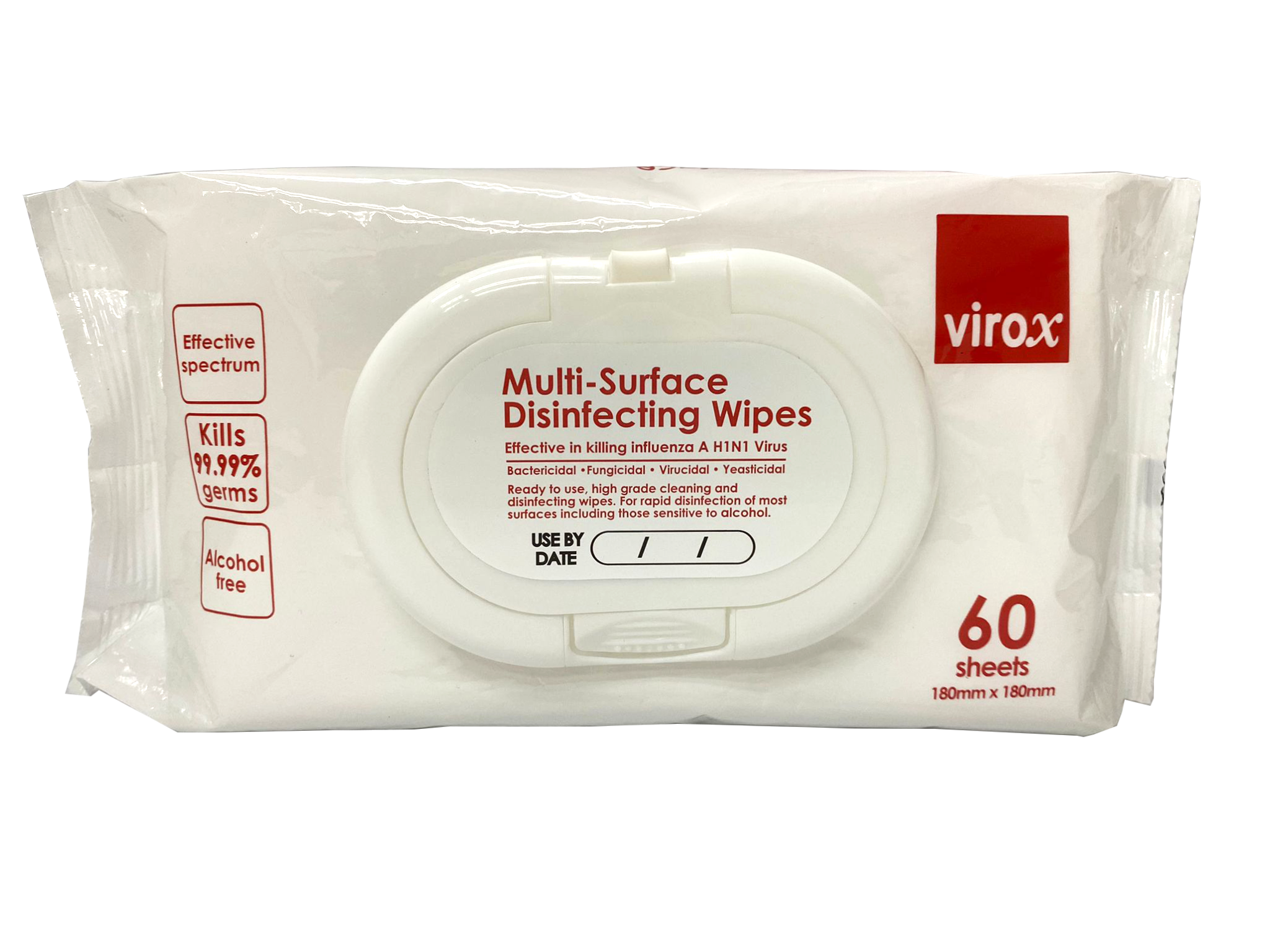 KleenPak Product Virox MultiSurface Disinfecting Wipes (Alcohol