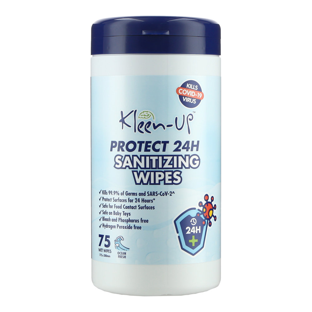 KleenPak Product Protect 24H Sanitizing Wipes