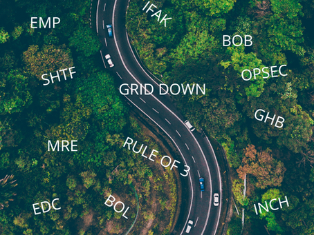 Emergency Prepper Terms