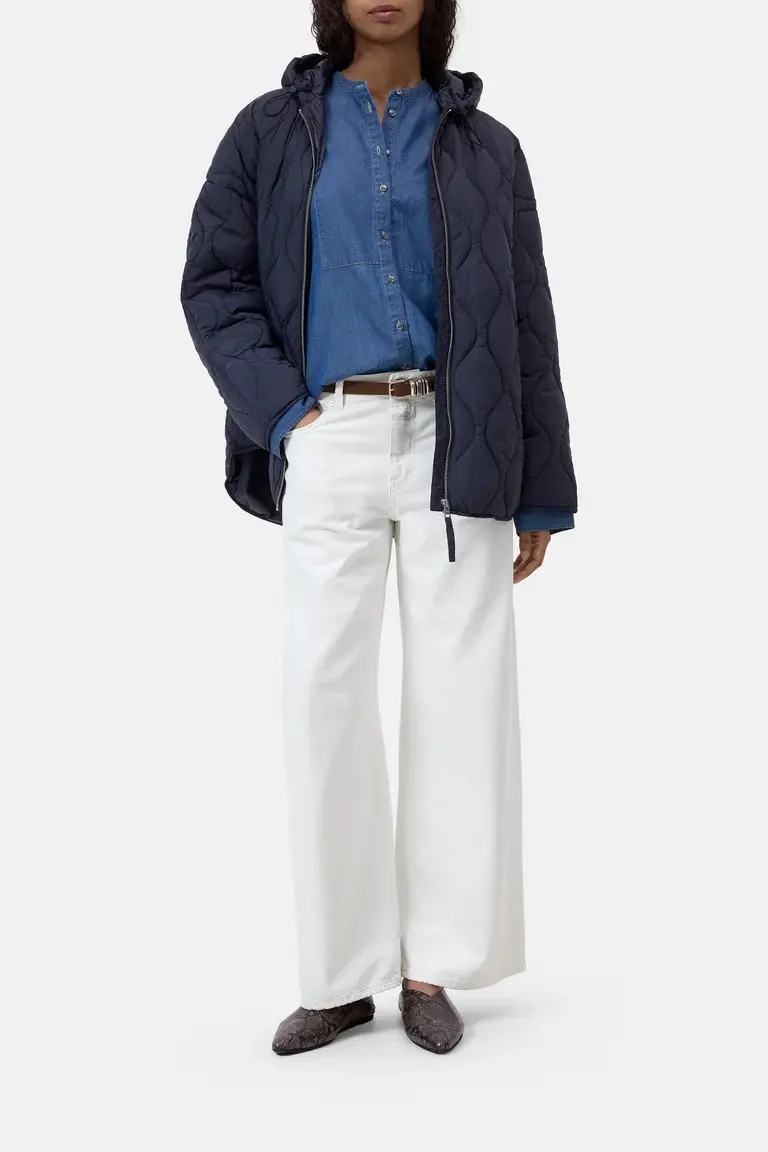QUILTED HOODED JACKET