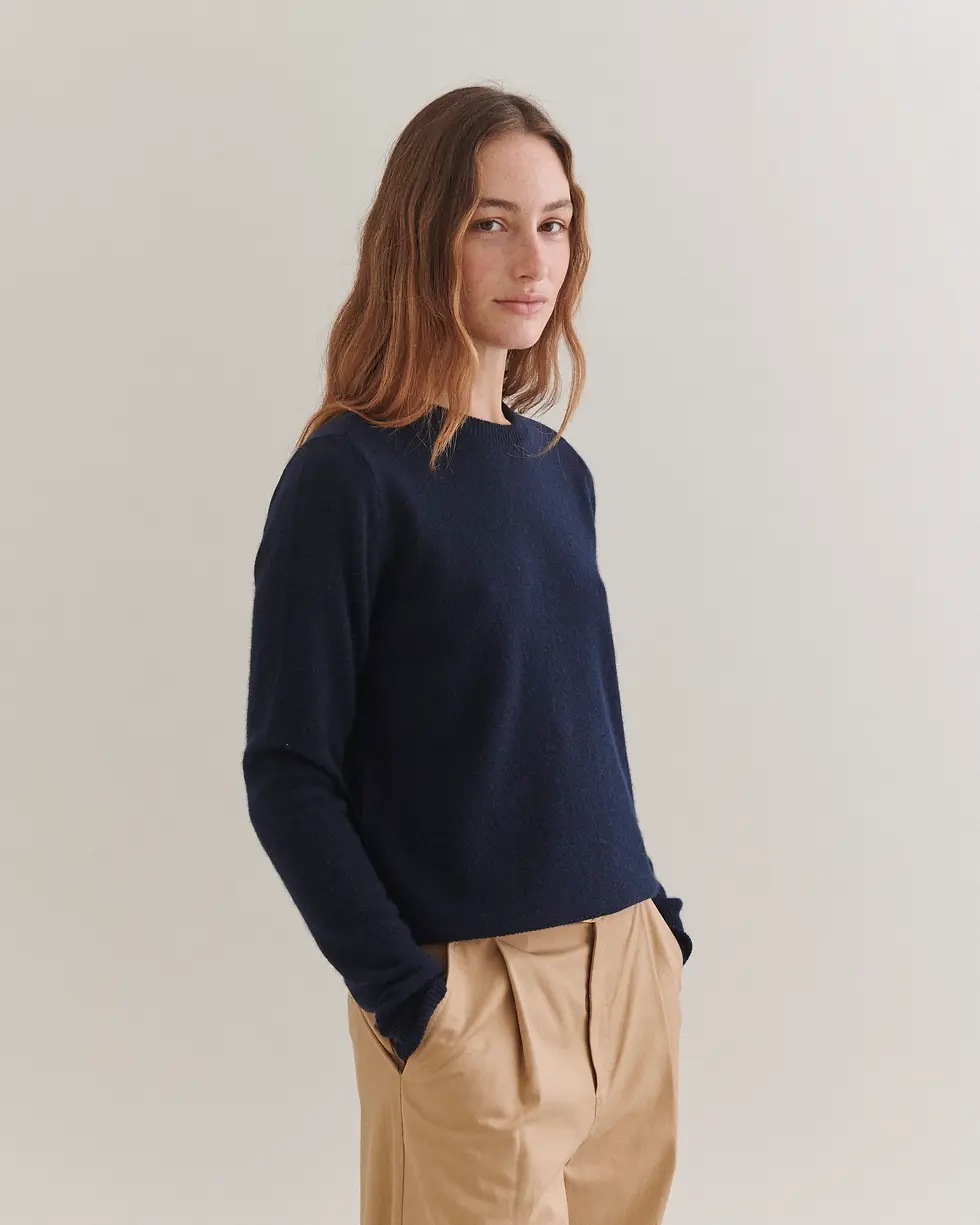 Thumbnail: O-NECK BASIC NAVY