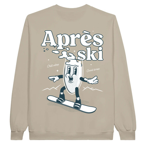 Après Ski Snowboarder Sweatshirt | AdventuresOfTheWests