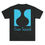 Thumbnail: Black Unisex T-Shirt with Blue River Sound Logo