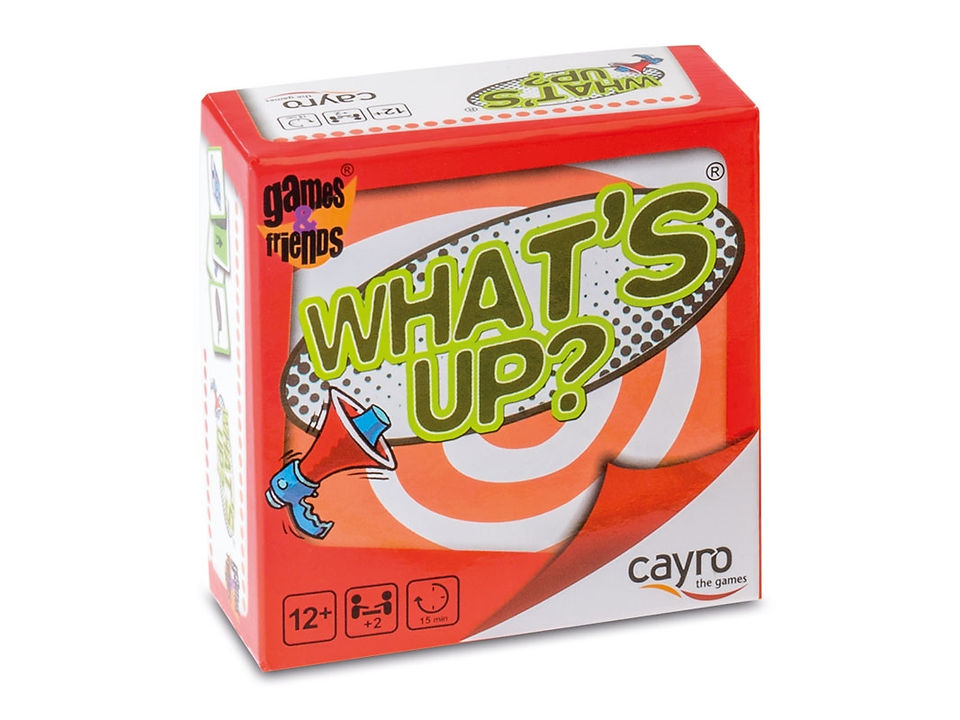 Juego de mesa What's Up Diseñado por Sonia Sanmartin y Benjamin García