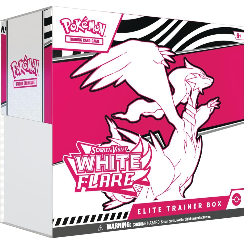 White Flare Elite Trainer Box (ETB)
