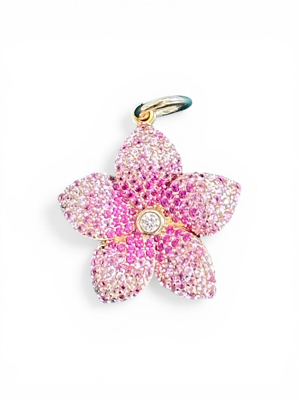 Thumbnail: Flower Melt Necklace | Ruby Ombre