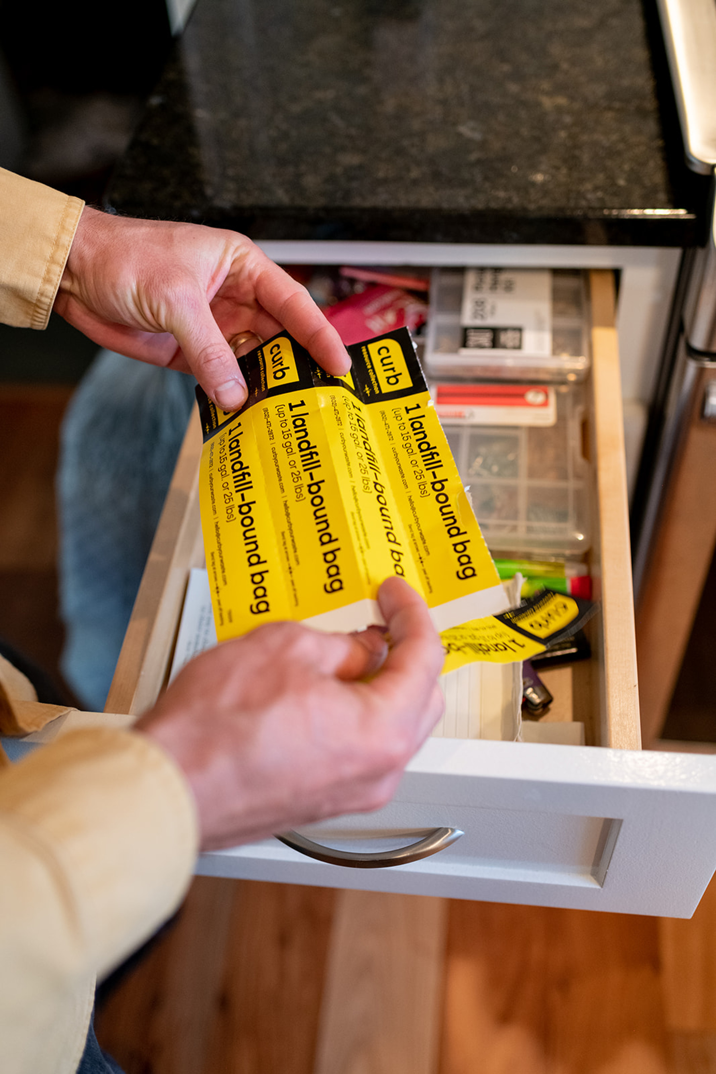 Landfill Stickers Curb Resource Collection