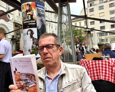 Keith reading The Tobacconist