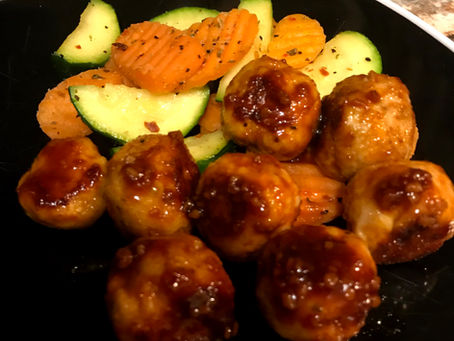Sweet and Spicy Meatballs