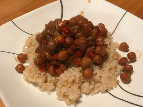 Kung Pao Chickpeas