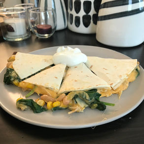 Chicken Chili Quesadillas