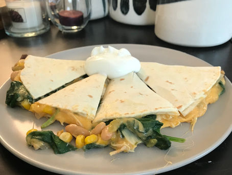 Chicken Chili Quesadillas