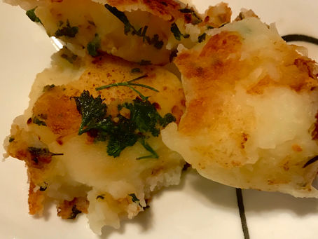 Garlic Butter Mashed Potato Balls