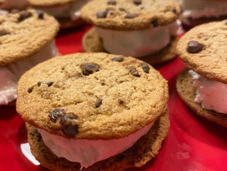 Mini Ice Cream Cookie Sandwiches