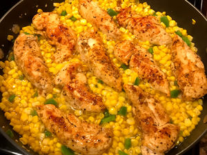 Cheesy Jalapeño Chicken and Corn