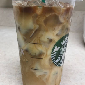 Skinny Iced Carmel Latté