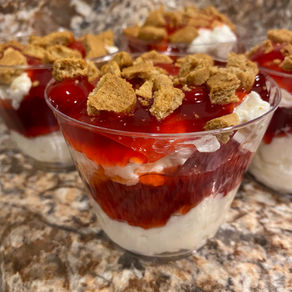 Cherry Cheesecake Bowls
