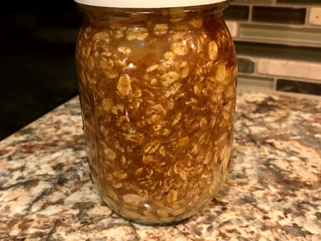 Apple Pie Overnight Oats