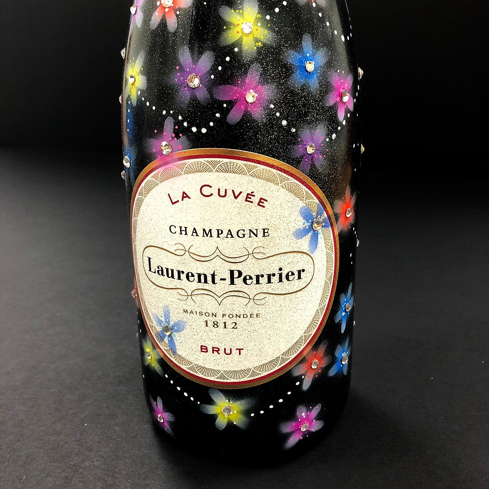 Thumbnail: Laurent-Perrier La Cuvée - Hand Painted By Kealey Farmer