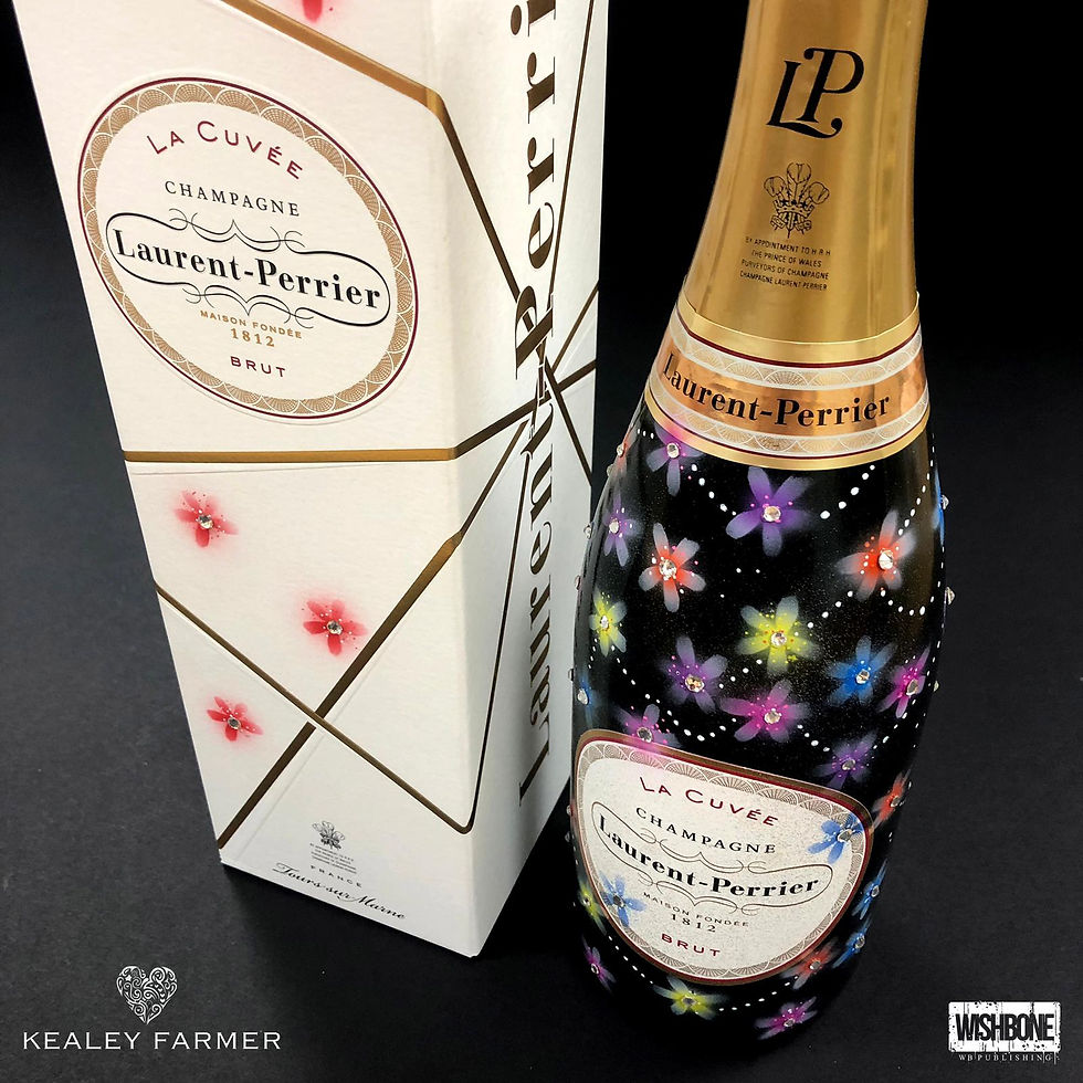 Thumbnail: Laurent-Perrier La Cuvée - Hand Painted By Kealey Farmer