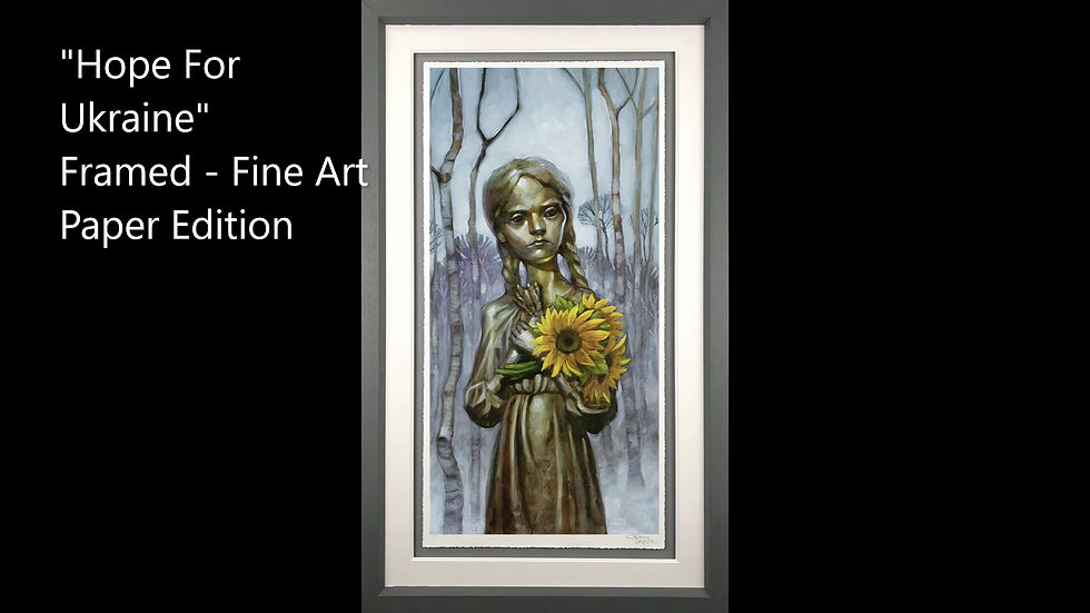 Thumbnail: "Hope for Ukraine" By Craig Davison *Paper Only Edition of 295*