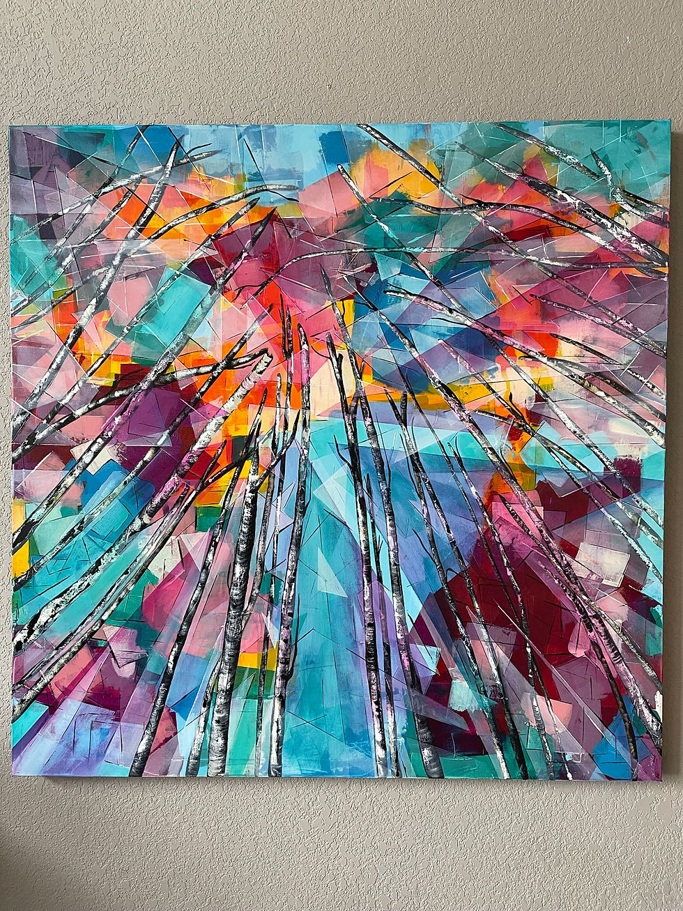 Thumbnail: Only if the Journey Is With You (A)  48x48x1.5 in