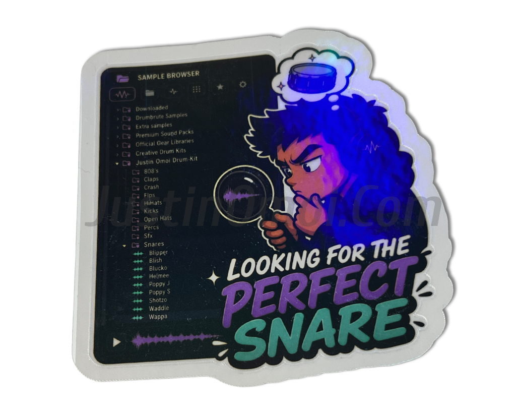 Music Stickers - Looking For The Perfect Snare