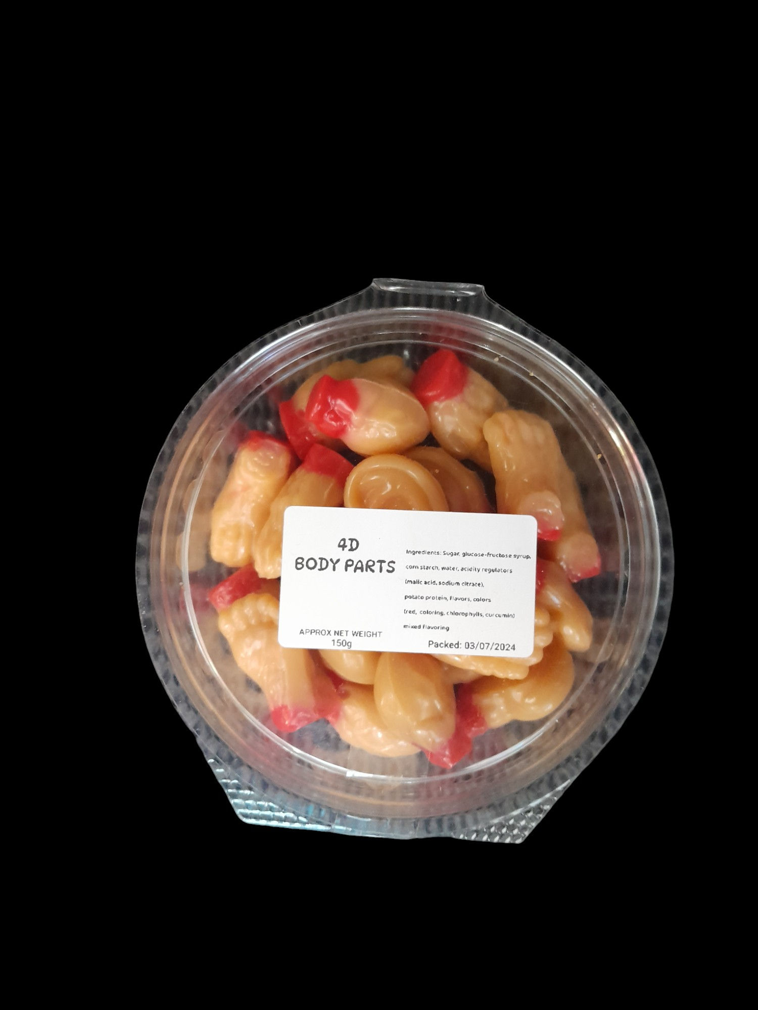 4D Gummy Body Part's