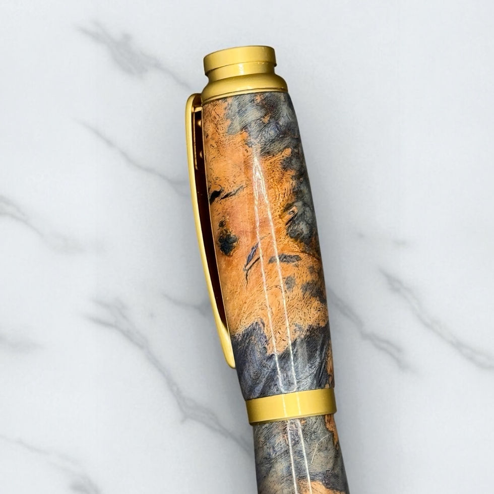 Thumbnail: 131 Dyed Maple Burl Fountain Pen